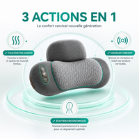 NuqCalm® | Masseur Cervical Chauffant 3-en-1
